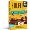 FULFIL Bielkoviny Snack Bary, 6 Čokoládové arašidy a karamel a 6 Čokoládové solený karamel, 15g Bielkoviny, Pantry Staples, 12 Počet