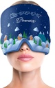 TheraICE Migréna Relief Cap, Chladiaci gél klobúk, Upokojujúce bolesti hlavy Zmrzlina Pack Maska Produkty, tvár studený kompresný hlavu pre namáhanie a stres