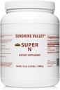Sunshine Valley® Super Niatinamid Powder (35 oz) - Niacín Vitamín B3 Dietetický doplnok pre energiu, trávenie, Anti-Aging & Zdravá koža - prírodné, Flush-free