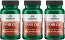 Swanson EFAS- Krill Oil - Maximálna sila - 1 g, 30 Softgels (3 balenia)