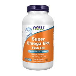 Teraz Foods Doplnky, Super Omega EPA, 360 EPA / 240 DHA, Molekulová destilácia, Kardiovaskulárna podpora*, 240 Softgels