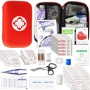 Prvá pomoc Kit pre domáce turistiky Camping Outdoor Sport, 275 Pieces Survival Supplies Emergency Kit, Mini Gear Bag so základnou prvej pomoci Základy pre núdzové prípady anjel želanie