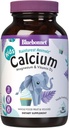 BlueBonnet Super Earth Rainforest Animalz Calcium Magnézium A vitamín D3 Žuvačky, Prírodné Vanilla Frosting, Biela, 90 Počet