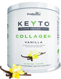 Keto Collagen Protein Powder with MCT Oil 