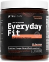 TRULEAN každý deň Fit vodorozširovač cukru bez elektrolytov prášok nápoj BCAA Blend Keto Acid Supplement Delicious Strawberry Lemonade 30 Servings (Stock of 1)