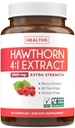 Super Potent Hawthorn Berry Extract Kapsule - Hawthorn Berry Supplement vyrobený z extra sily koncentrátu na podporu srdca a trávivé zdravie - Vegánské non-GMO a lepidlo zadarmo (2 mesiace dodávky)