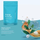Energetické kofeínové mäty (90), bez cukru, Vegan, bezlepkové, Peppermint. Boosts Focus, Vytrvalosť s L-Theanine, kofeín, B12 & B6. Rýchle pôsobenie, vrecko-Sized pre Quick Energy.
