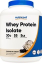 Nutricost Srvátkový proteín izolát (Cookies N Cream) 5LBS