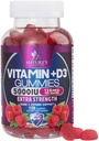 Vitamín D3 Supplement Gummy 5000 IU (125 μg) Dietetické vitamíny D pre mužov a ženy - Kosť, zuby, svalovina a imunitné zdravie Podpora, vysoká potencia VIT D3 Príroda non-GMO a lepidlo zadarmo - 120 Gumies