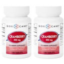 High-Potence Cranberry Supplement - 450mg Pure Cranberry Tablets for Urinary Tract Health Natural UTI Prevention for Men & Women- GMO, Gluten & Dairy Free Cranberry Concentration 100 Count (2ks)