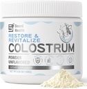 Colostrum Supplement Powder for Humans - Organic Bovine Colostrum Supplement for Gut Health, Hair Growth, Immune Support - Unflaved (50 porcií)