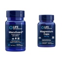 Life Extension MacuGuard Eye Health Supplement with Magnézium Capsulas 500mg - Lutein, Zeaxantin, Meso-zeaxantin a Saffron for Healthy Vision - 60 Softgels and 100 Vegetariánske kapsule