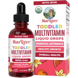 MaryRuth Organics Cocomelon Batoľatá Deti Multivitamín so železom Immune Support 