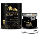 Shilajit Pure Himalayan Organic Shilajit Resin Supplement- Gold+ Stupeň s 85+ stopovými minerálmi so 75% kyseliny fulvovej, celkovou energetickou a imunitnou podporou, Pure Shilajit pre mužov a ženy, 65g