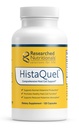 Researched Nutritionals HistaQuel - Dual-Action Histamín & Mast Cell Support Formula - Klinicky skúmal Flavonoid & Herbal Formula s štípacou žihľavou a čiernym rascovým olejom, 120 kapsúl