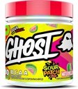 GHOST BCAA prášok Aminokyseliny Supplement, Kyslé Patch Deti Watermelon - 30 Servírovanie - bez cukru Intra, Post & Pre Workout Amino Powder & Recovery Drink, 7G BCAA
