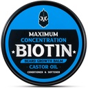 Brada balzam, maximálna koncentrácia biotín, s olejom z kalórií a Argan & Jojobové oleje, podporuje rast brada, štýly, posilňuje a zjemňuje bradavice a fúzy, 2 Ounce, Cedar