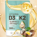Vitamín D3 10000 iu Plus K2 (MK-7) 200 μg