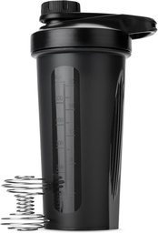 Mr. Pen- Shaker Fľaše pre proteínové zmesi s twist uzáverom, 28 oz, Black Protein Shaker Fľaša s drôteným Whisk guľou, Shaker Cup, Mixer fľaša