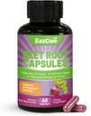 Repa Root Kapsule 1000mg Per Serving, podporuje výrobu oxidu dusnatého a krvný tlak, s extraktom z čierneho papriky, non-GMO, Gluten Free, Vegan - 60 Počet