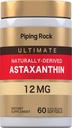 Piping Rock Astaxantín 12mg 