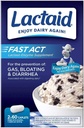 Lactaid Fast Act Laktóza Intolerancie Caplets, 120 Gróf prevencia plynu Bloating hnačka Najväčší objem