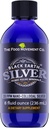 The Food Movement Black Earth Silver with Humic Fulvic Acids, Trace Minerals for Immune Support, Detox, Gut Health 8 fl oz Liquid Drops Supplement