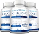 Schválená veda Glukozyl Supplement - 250 mg Berberine, Mulberry, Aquaus škorica - 60 Vegan Kapsule - Balenie po 3