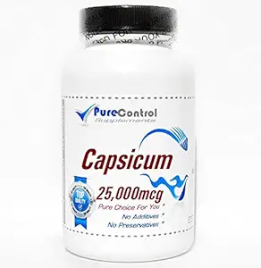 Capsicum 25, 000 mcg / / 200 kapsúl / / Pure / / podľa PureControl Doplnky
