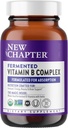 NOVÁ KAPITOLA Organický fermentovaný vitamín B komplex 30 Počet, 30 CT