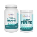 Reignite Wellness by JJ Panna Vanilla Paleo-Inšpiroval All-in-One Shake a extra Fiber prášok doplnok