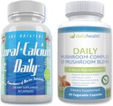 Denné zdravie - Coral Calcium Daily & 10 Hubová zmes komplex Combo (1 mesiac dodávky)