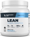Transparentné Labs Lean pre-práce - telo rekompozícia Pre cvičenie pre mužov a ženy s Acetyl L-karnitín, Beta Alanyne Powder, & PurCaf Organic Caffeine Powder - 30 Servings, Modrá Malina