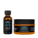 Živý medvedí olej a maslo grooming Kit - Made in the USA - All-Natural Ingredients with Shea, Argan, Jojoba - Podpora rastu 
