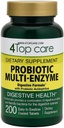 Probiotické multi-Enzymes s Prebiotiká a Probiotické Acidophilus pre trávenie a zdravie Gut, poskytuje úľavu od jedla-čas nepohodlie a Bloating. Diétne doplnky, 200 grófov.