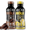 Jocko Fuel Mölk RTD Protein Shakes Bundle - Čokoláda a banán krém (24 Balenie spolu)