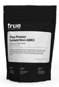 Pravá výživa Pea Protein prášok Izolát - 25g Non-GMO Vegán Protein Powder per Serving - Low Carb, Low Tuk, High Leucine - Gluten Free, Dairy Free, Soy Free - French Vanilla - 1LB