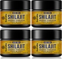800mg Shilajit Supplement-Shilajit Pure Himalayan Organic Shilajit Resin with maximum Potency, Original from Himalayan with 85+Trace Minerals & Fulvic Acid for Focus & Energy,Imunity,4 Packs