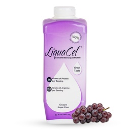 Globálne zdravotnícke produkty LiquaCel Tekutý proteín 32 Ounce Grape