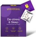 De-Stress & Sleep Supplement - 10-in-1 Natural Sleep Aid pre dospelých, Daily Multivitamín s horčíkom, Melatonin, Ashwagandha, L Theanine, Valerian Root, Spiace pilulky pre mužov a ženy, 30 balenie