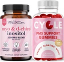 SMNutrition PMS Support Gummies & Myo-Inozitol & D-Chiro Inositol 