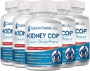 KIDNEY C.O.P. Calcium Oxalate Protector 120 Kapsule, Obličková podpora pre Oxalate Kryštály vápnika, pomáha zastaviť výskyt kameňov, silnejší ako Chanca Piedra Stone Breaker Supplements, 6 balenie