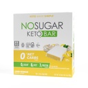 No Sugar Keto Bar Snacks - Citrónové Meringue Chuť - Nízky cukor Keto Snack Food Bar s Keto Friendly Macros, 0g Čistá sacharid, 7g Rastlinný proteín, 8g Zdravý tuk, bez cukru (0g) - 12 Bars