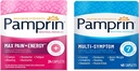 Pamprin Multi-Symptom a Max Bolesť + Energetické obdobie Relief Bundle