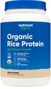 Nutricost Organic Ryža Protein Powder (2 LB) - Gluten-Free, Non-GMO (od Brown Rice)