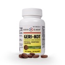 Geri- KOT Senna Laxatívum & Stool Zmäkčovadlo Tablety, 100ct