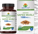 Brieofood Organic Saved Musli 1500mg, 45 Servings, Vegetarian, Gluten Free, 90 Vegetariánske tablety