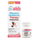 Reliéfne produkty Migrane Bolesť hlavy terapia - 100% prírodné aktívne zložky - upokojuje hrdlo, tlak, ľahká citlivosť, Migrény - rýchle rozpustenie tabliet - 50ct