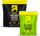 Ascent Srvátka 4 lb + Plant Protein Powder 18 Servivné služby - Čokoláda