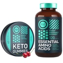 WILD PALIVO Essential Amino Acid Supplement and Keto Candy MCT Oil Keto Gummies Energy, Power, and Recovery Bundle